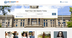 Desktop Screenshot of jobsincheyenne.com